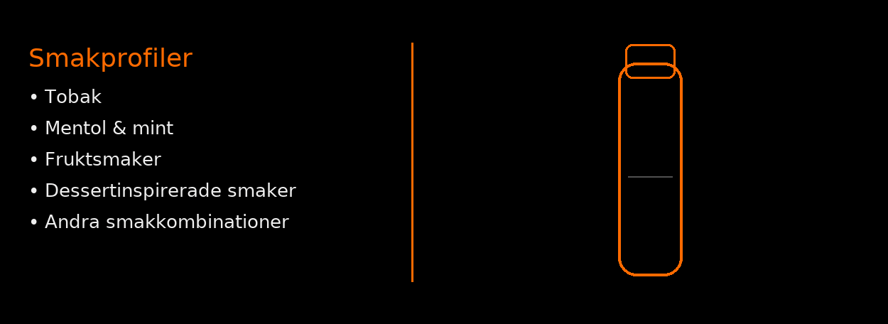 engångs vape smaker att välja bland