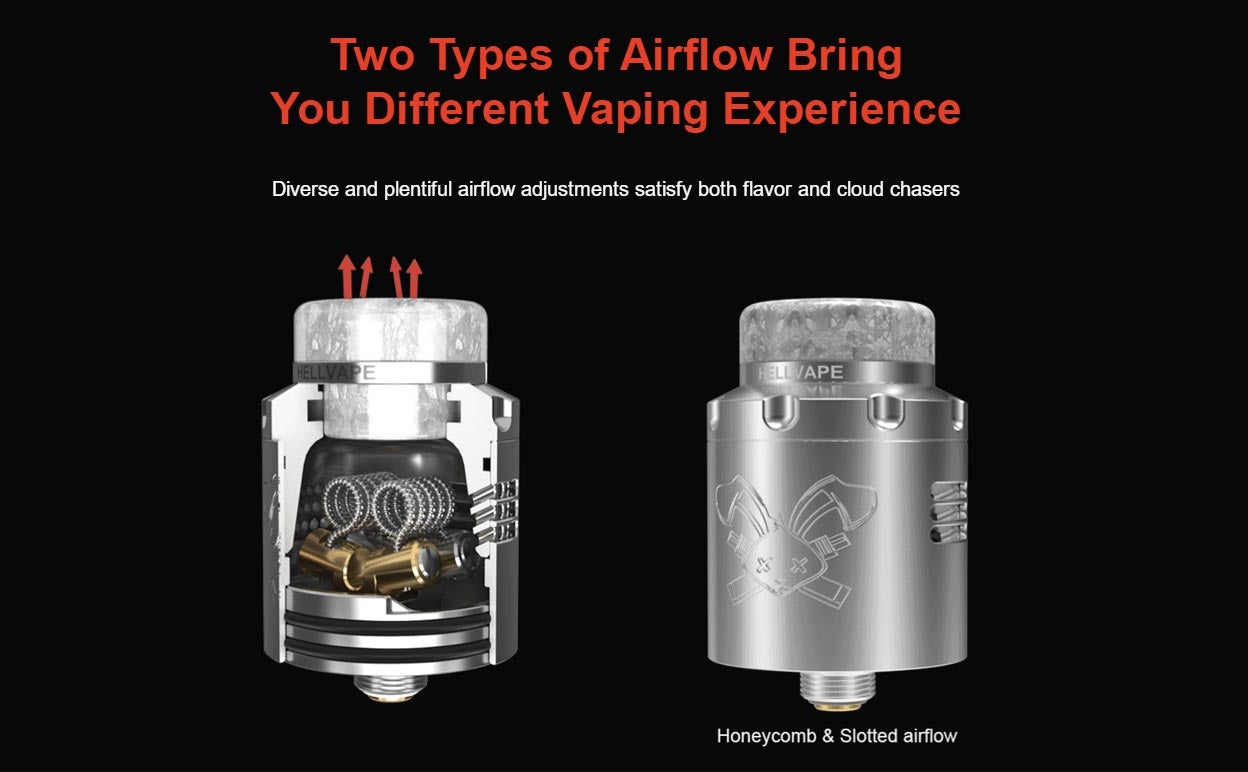 Hellvape Dead Rabbit V3 RDA Egenskaper